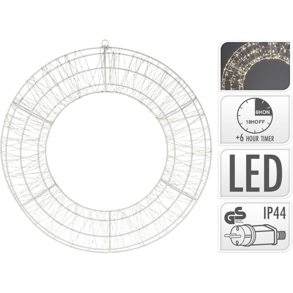 CORONA 840LED D58 CALDO TIMER
